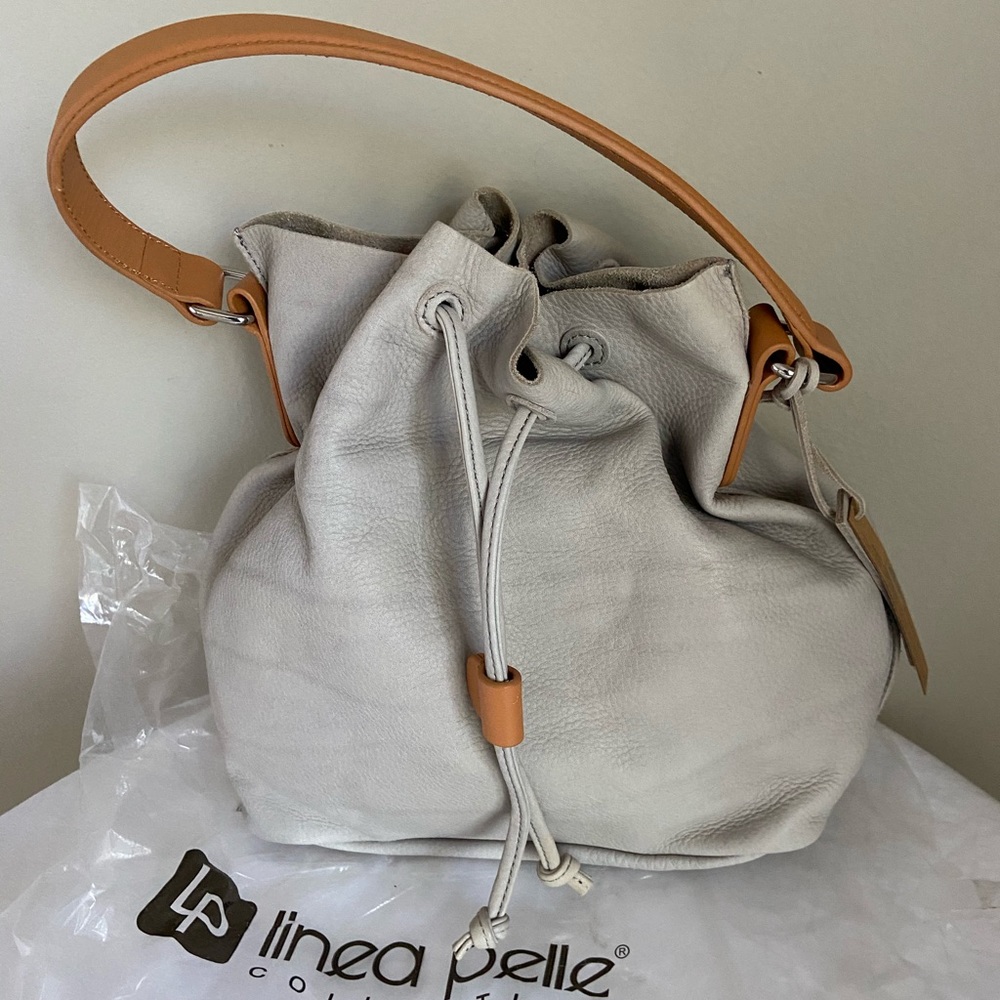 Linea Pelle hunter bucket handbag